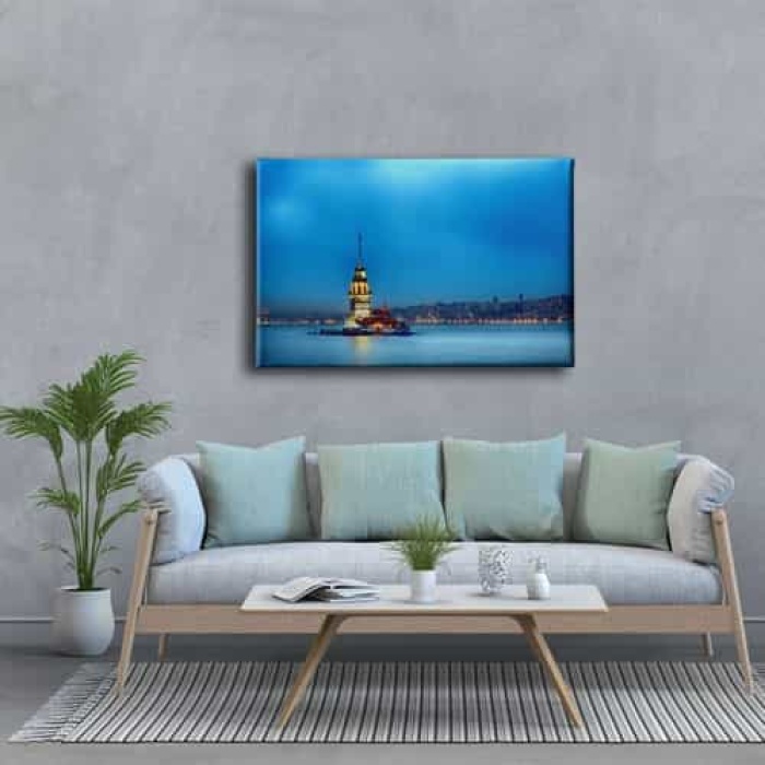 Kiz Kulesi Canvas Tablo