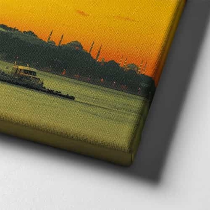 Kiz Kulesi Canvas Tablo