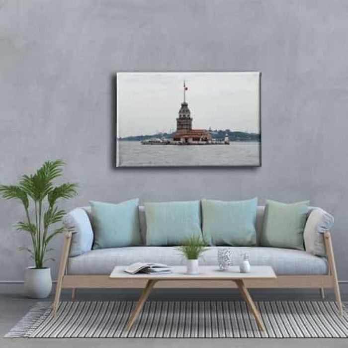 Kiz Kulesi Canvas Tablo