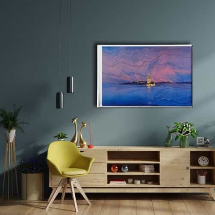 Kiz Kulesi Canvas Tablo