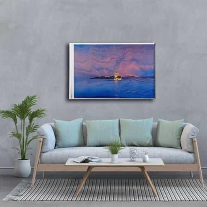 Kiz Kulesi Canvas Tablo