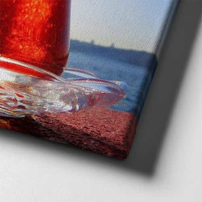 Kiz Kulesi Cay Kanvas Tablo