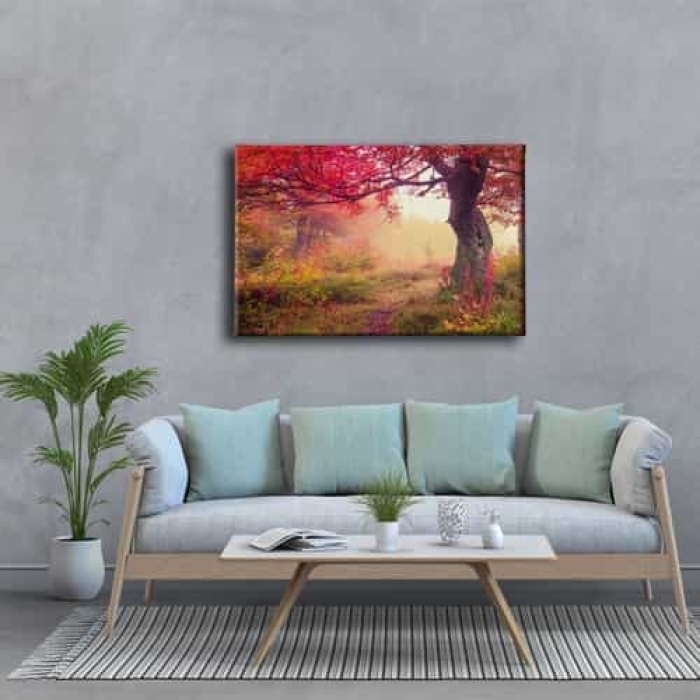 Kiz Kulesi Yagli Boya Kanvas Tablo