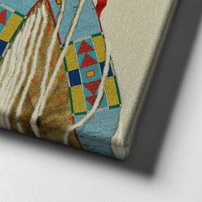 Kizilderili Erkek Portresi  Canvas Tablo