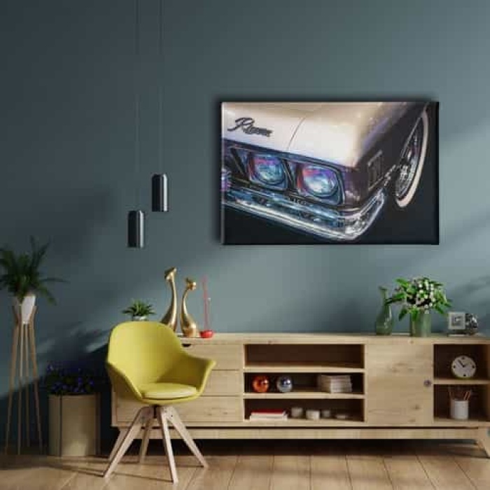 Klasik Araba Canvas Tablo