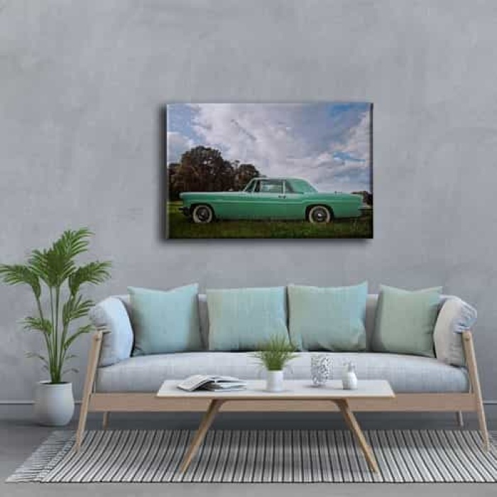 Klasik Yesil Canvas Tablo