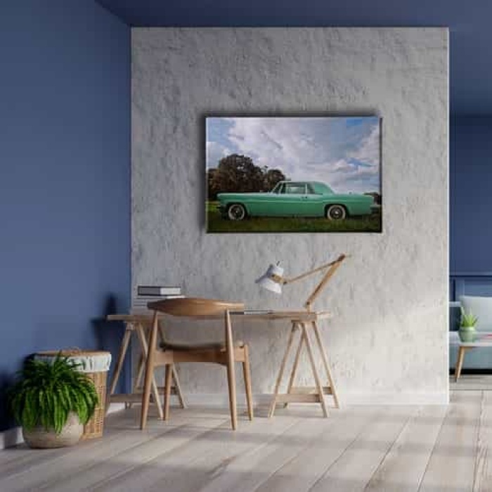 Klasik Yesil Canvas Tablo