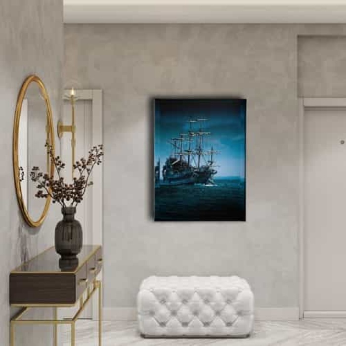 Korsan Gemisi Canvas Tablo