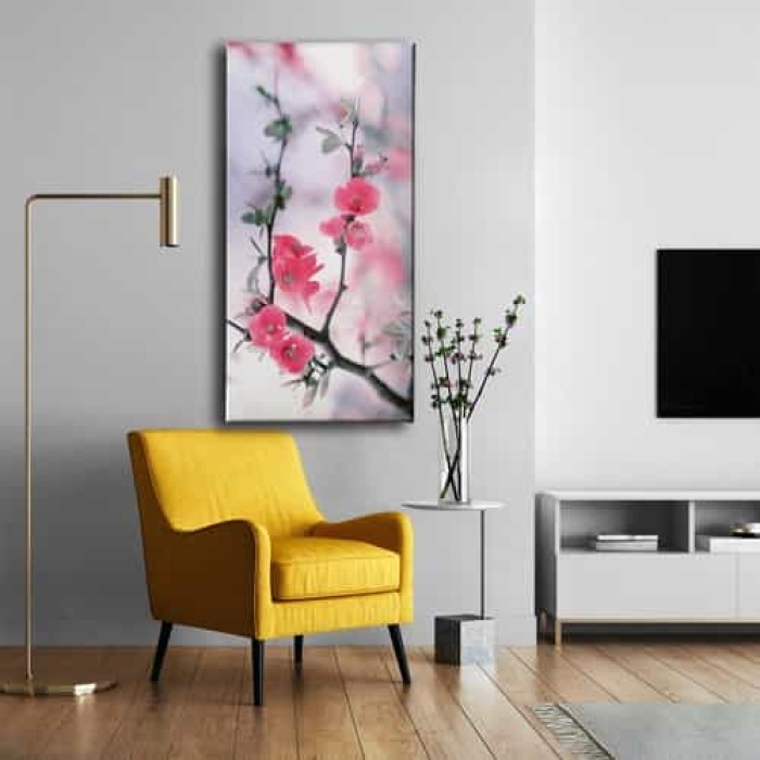 Ilkbahar Cicegi Kanvas Tablo