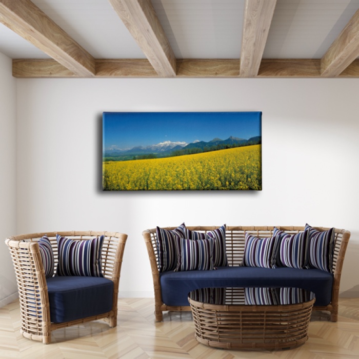 Manzara Panoramik Kanvas Tablo