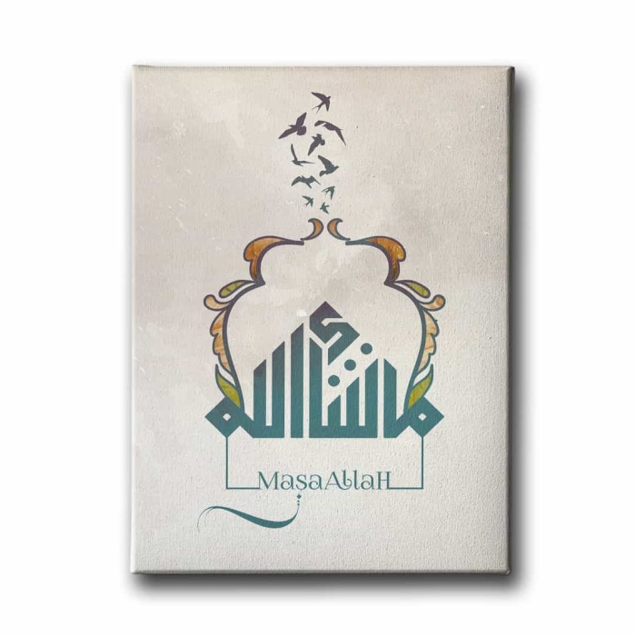 Masallah Dini Kanvas Tablo