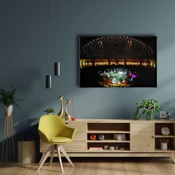 Melevi Sema Gosterisi Tablo