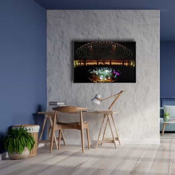 Melevi Sema Gosterisi Tablo