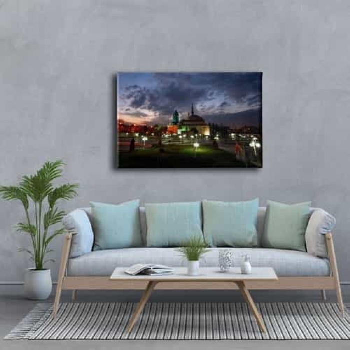 Mevlana Muzesi Gece Manzara Tablo