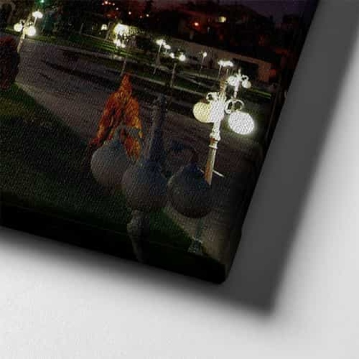 Mevlana Muzesi Gece Manzara Tablo