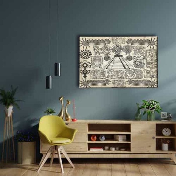 Misir Figurleri  Canvas Tablo