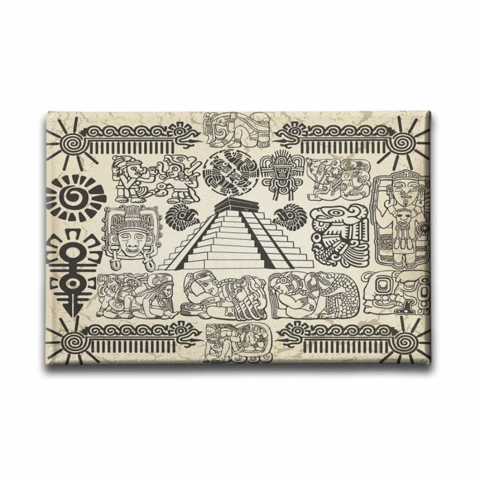Misir Figurleri  Canvas Tablo