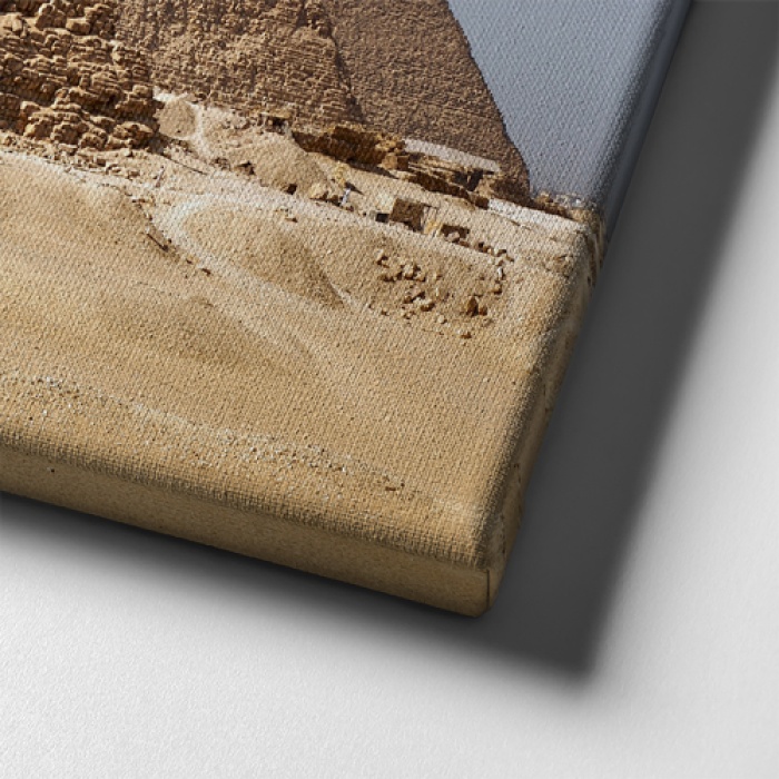 Misir Piramitleri Panoramik Kanvas Tablo