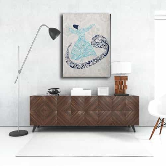 Munafikun Suresi 8.ayet Kufi Yazili Tablo