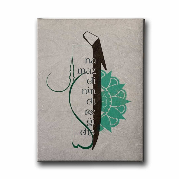 Namaz Dinin Diregidir Elif Tablo