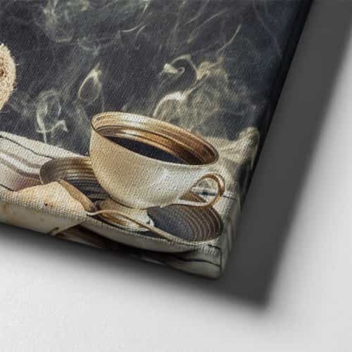 Ogutulmemis Kahve Kanvas Tablo