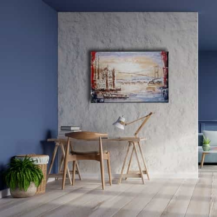 Ortakoy Yagli Boya Kanvas Tablo