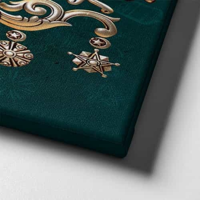 Osmanli Devlet Armasi Kanvas Tablo