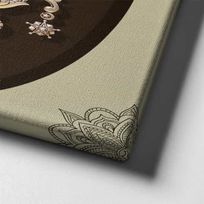 Osmanli Devlet Armasi Kanvas Tablo