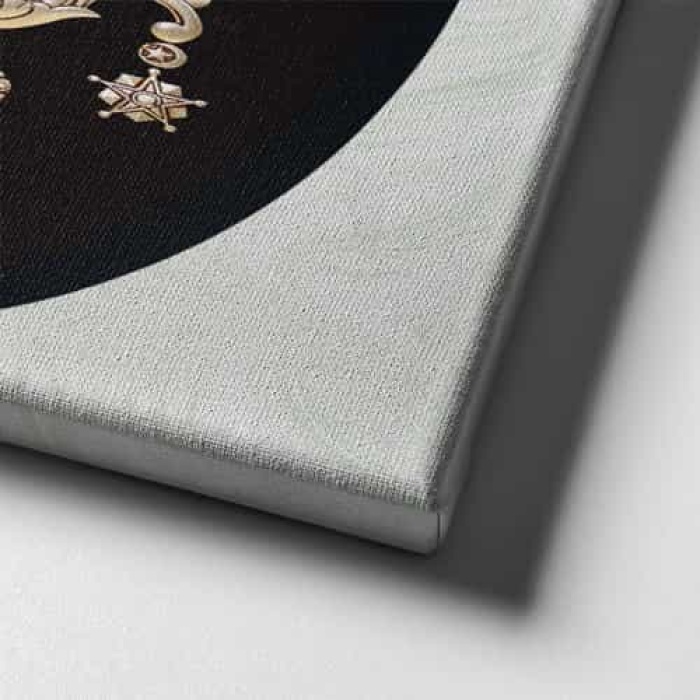 Osmanli Devlet Armasi Kanvas Tablo