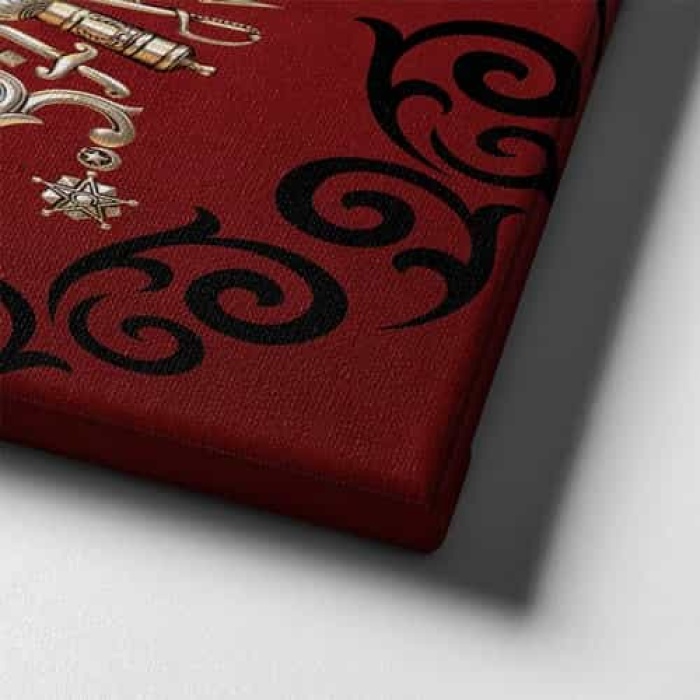 Osmanli Devlet Armasi Kanvas Tablo