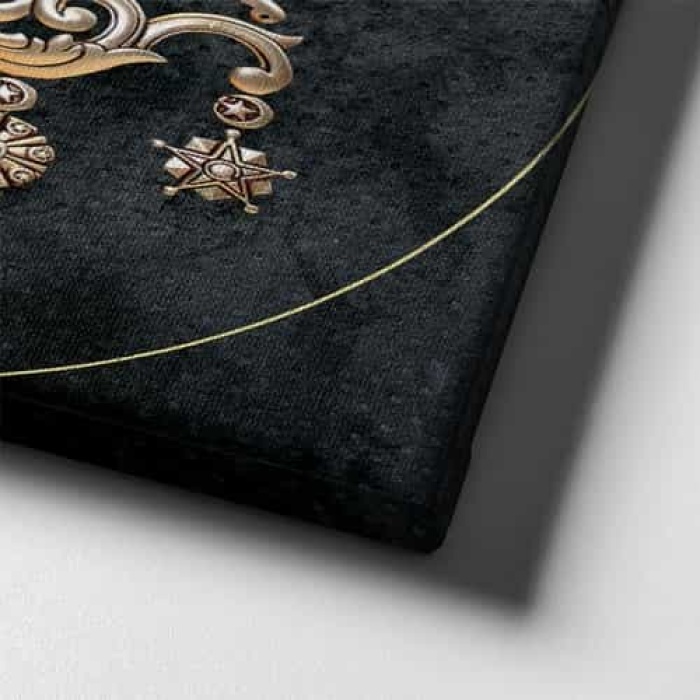 Osmanli Devlet Armasi Kanvas Tablo