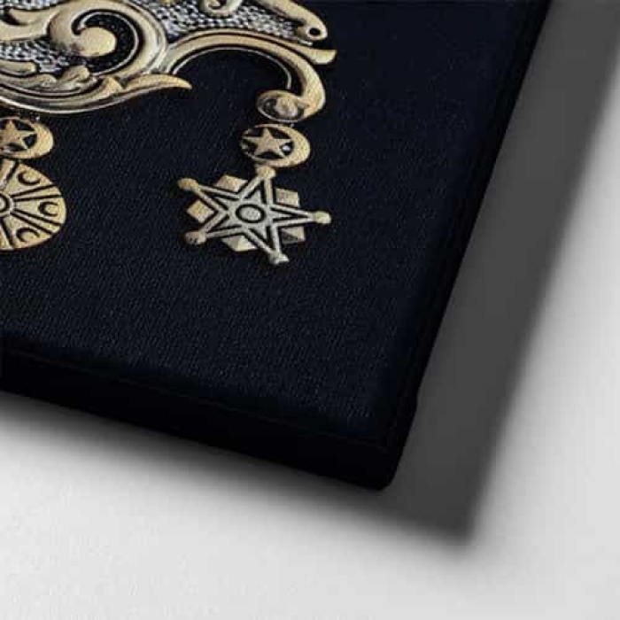 Osmanli Devlet Armasi Kanvas Tablo