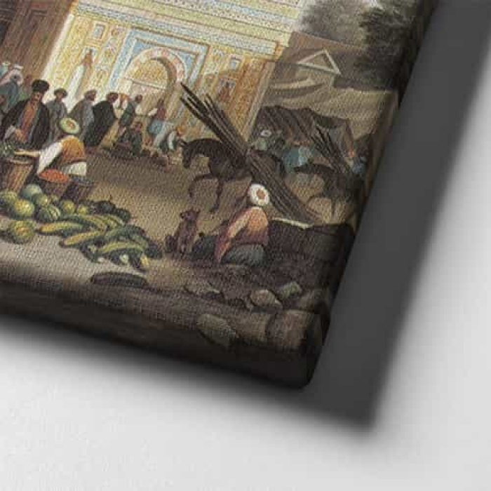 Osmanli Pazari  Kanvas Tablo