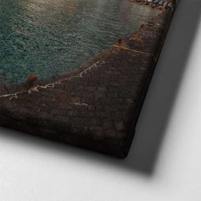 Polen- Sokak Sulu Boya Tablo