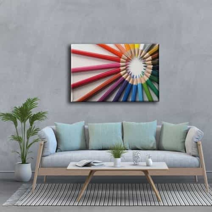 Renk Kusagi  Canvas Tablo