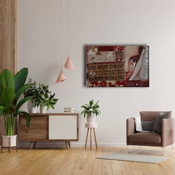 Retro  Canvas Tablo