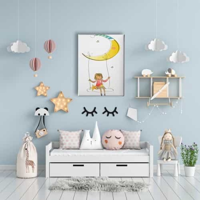 Salincakli Cocuk Kanvas Tablo