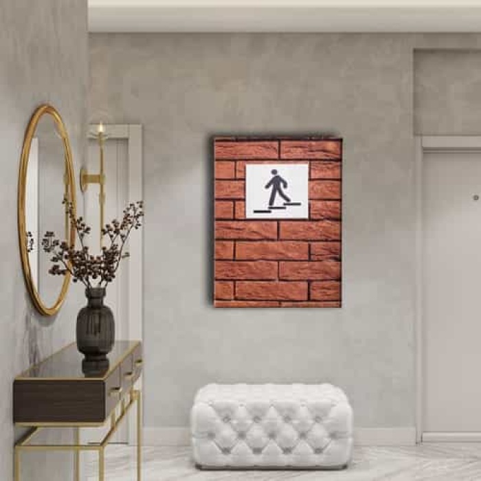 Isaret Levhasi  Canvas Tablo