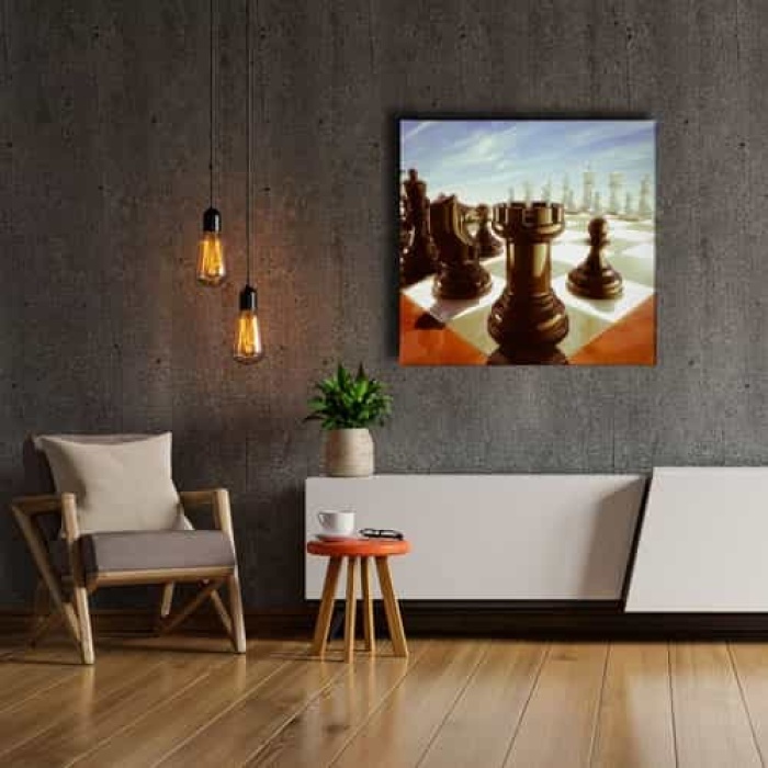 Satranc  Canvas Tablo