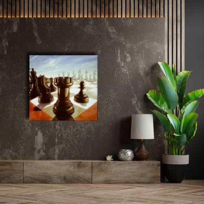 Satranc  Canvas Tablo