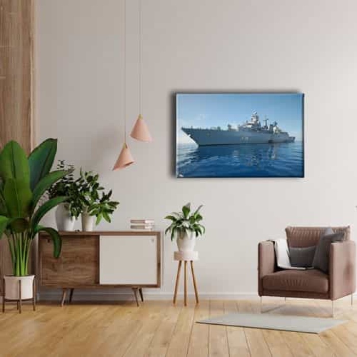 Savas Gemisi Canvas Tablo