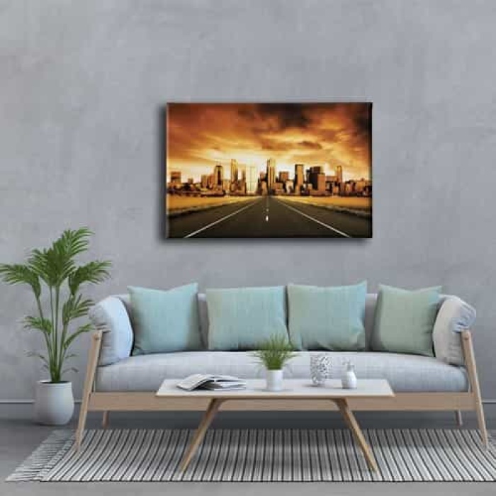 Sehir Manzara Tablo