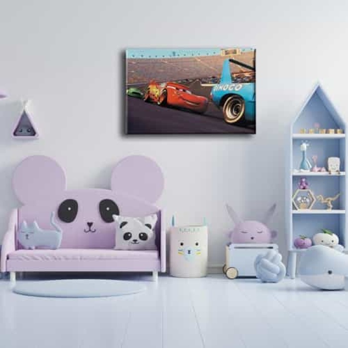 Simsek Mcqueen Kanvas Tablo