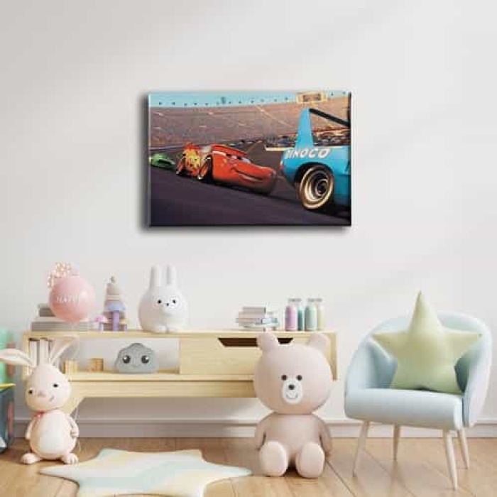 Simsek Mcqueen Kanvas Tablo