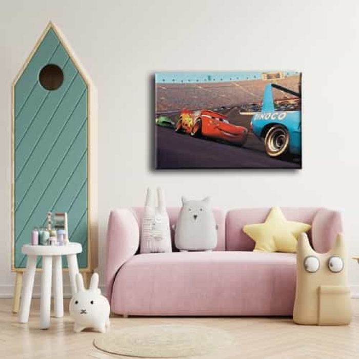 Simsek Mcqueen Kanvas Tablo