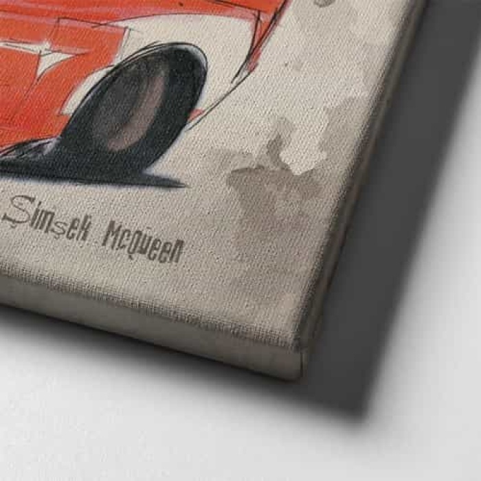 Simsek Mcqueen Kanvas Tablo