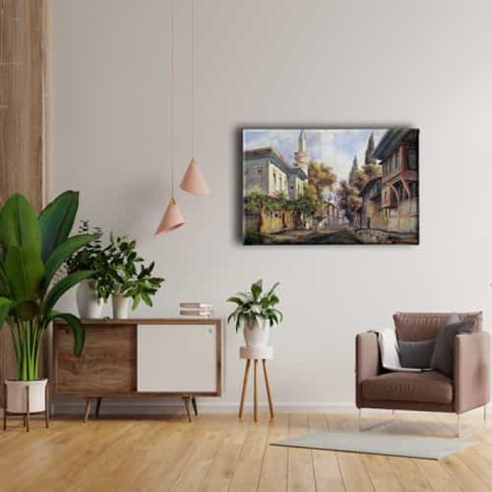 Sokak Kanvas Tablo