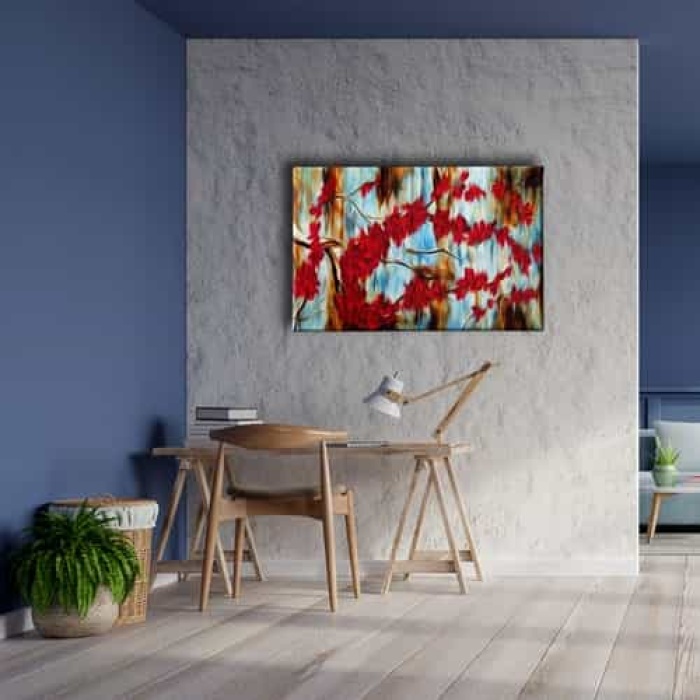 Soyut Kiraz  Canvas Tablo