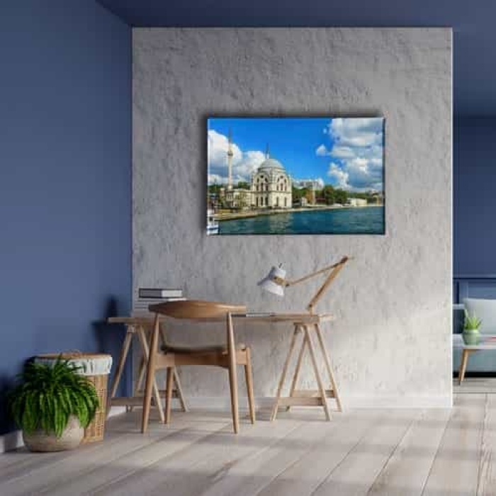 Istanbul Dolmabahce Cami Kanvas Tablo