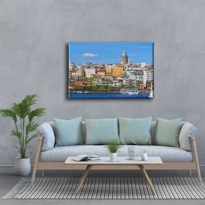 Istanbul Galata Kulesi Canvas Tablo